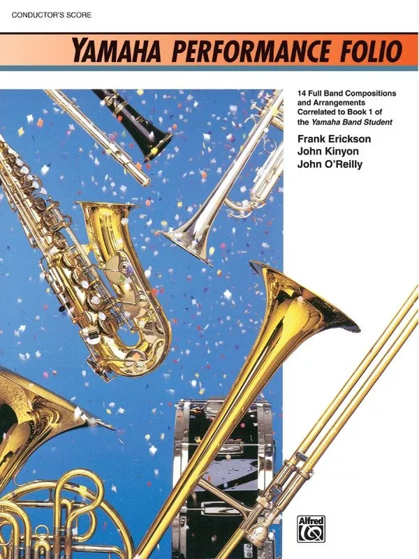 Yamaha Performance Folio Conductors Score