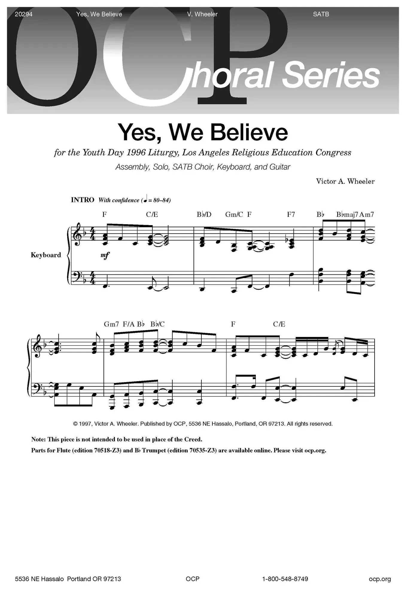 Yes We Believe