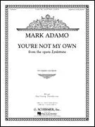 You're Not My Own