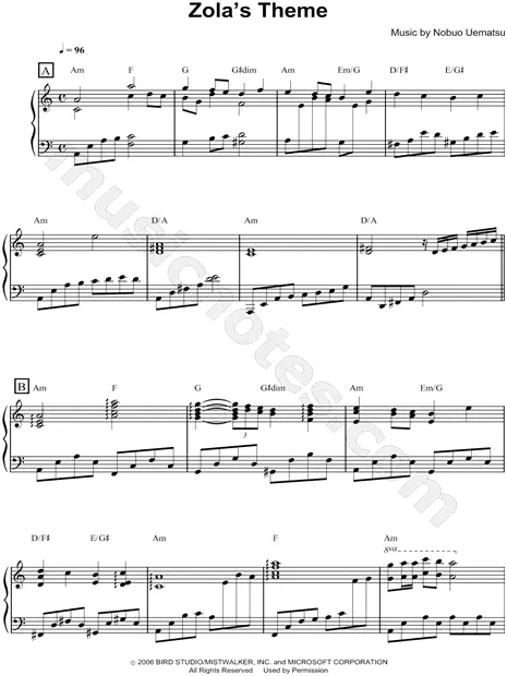Zola's Theme